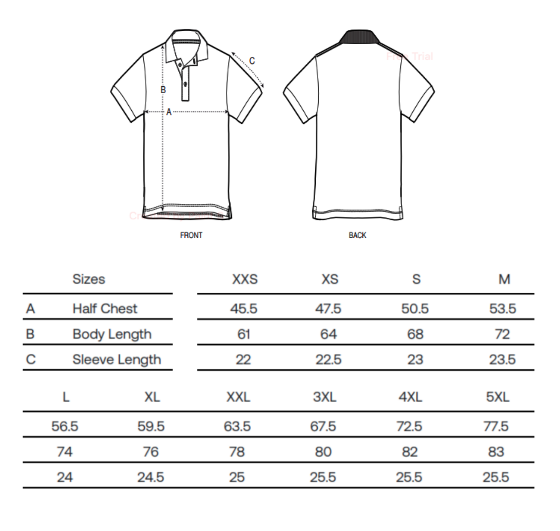 9WERKS Logo Polo Shirt, black