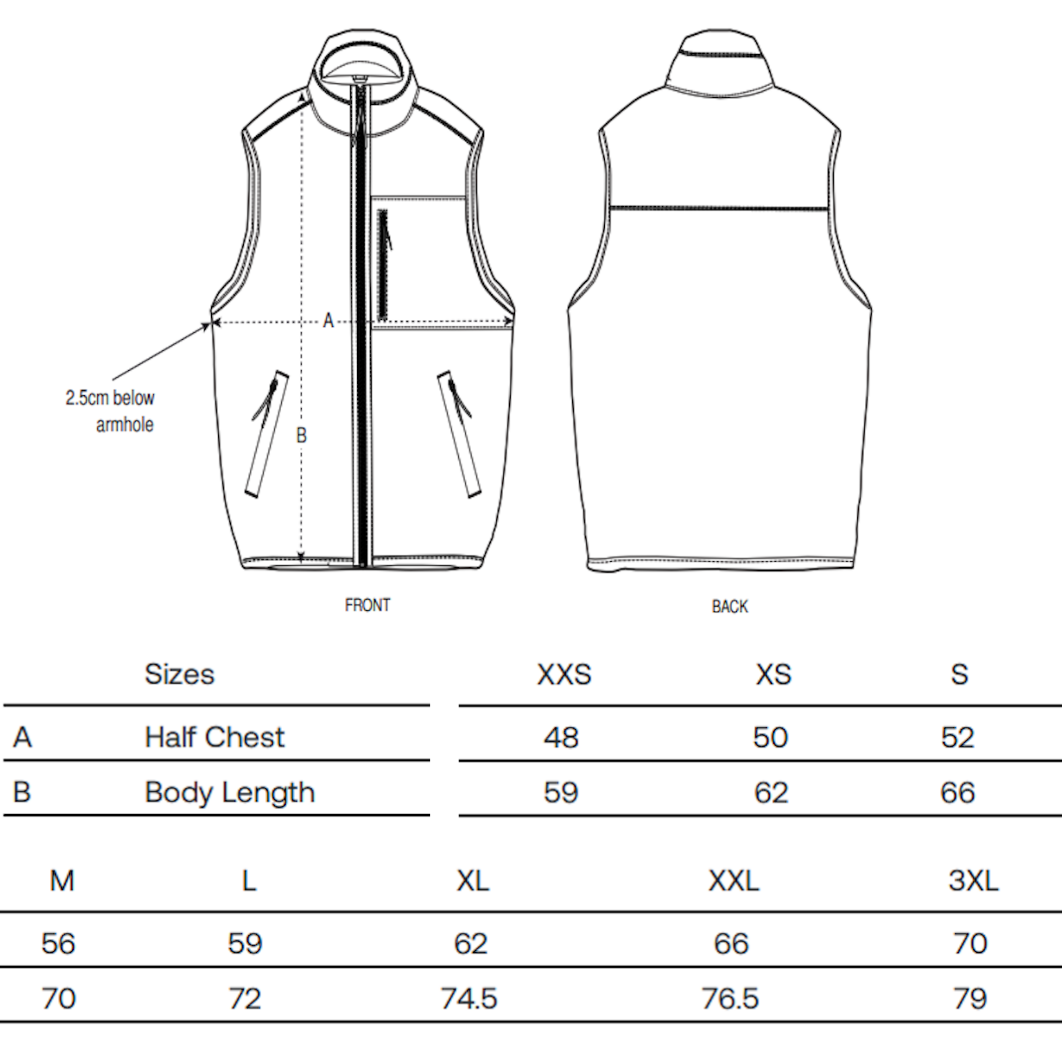 DNHC Gilet Jacket, black