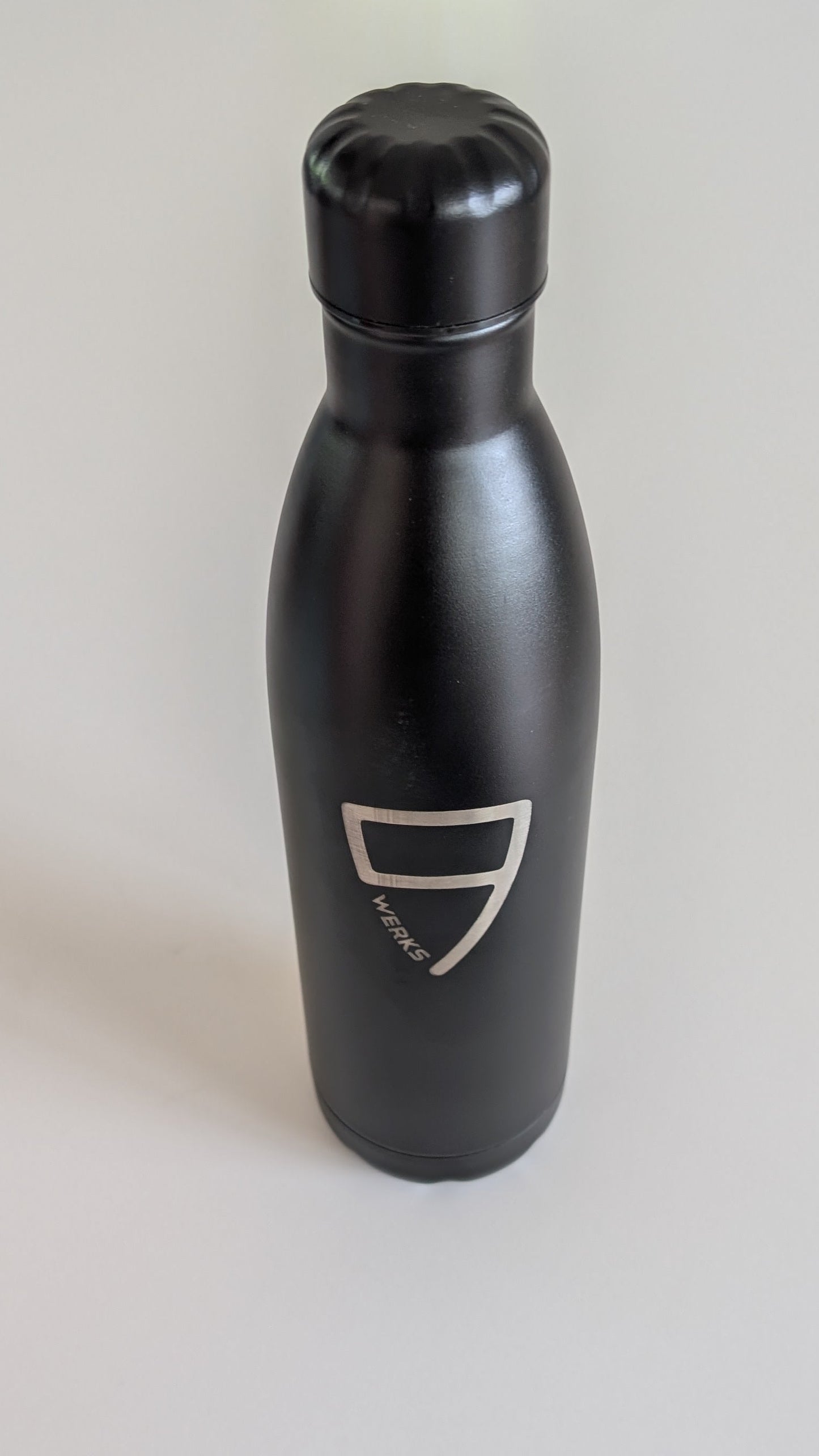9WERKS Logo Stainless Steel Water Bottle