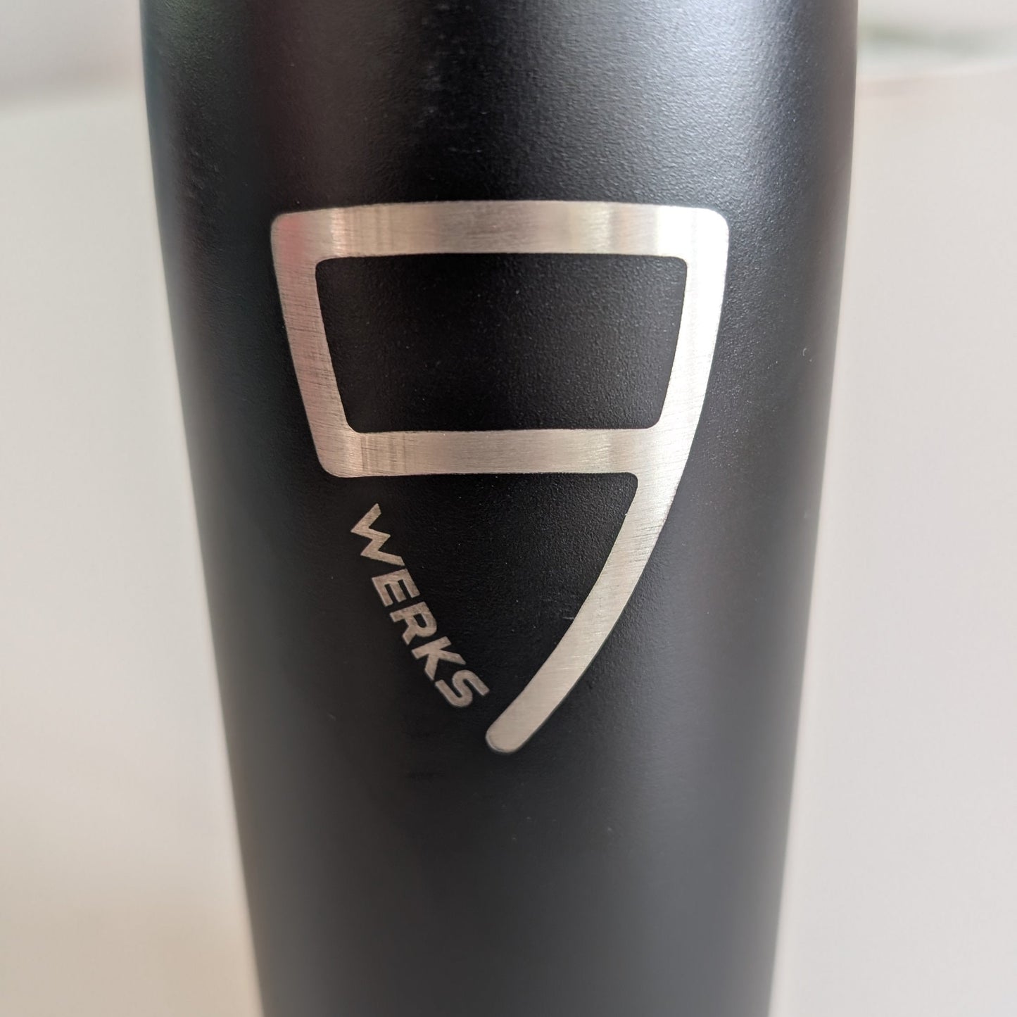 9WERKS Logo Stainless Steel Water Bottle